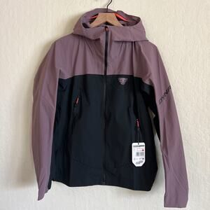 Dynafit Ridge Dynastretch Softshell Ski Jacket Medium Black Purple Outdoor
